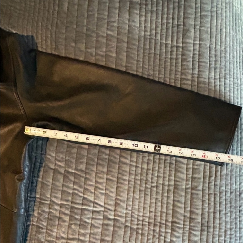 Centigrade Black Leather Jacket Large - image 8